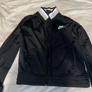 Black Nike track jacket